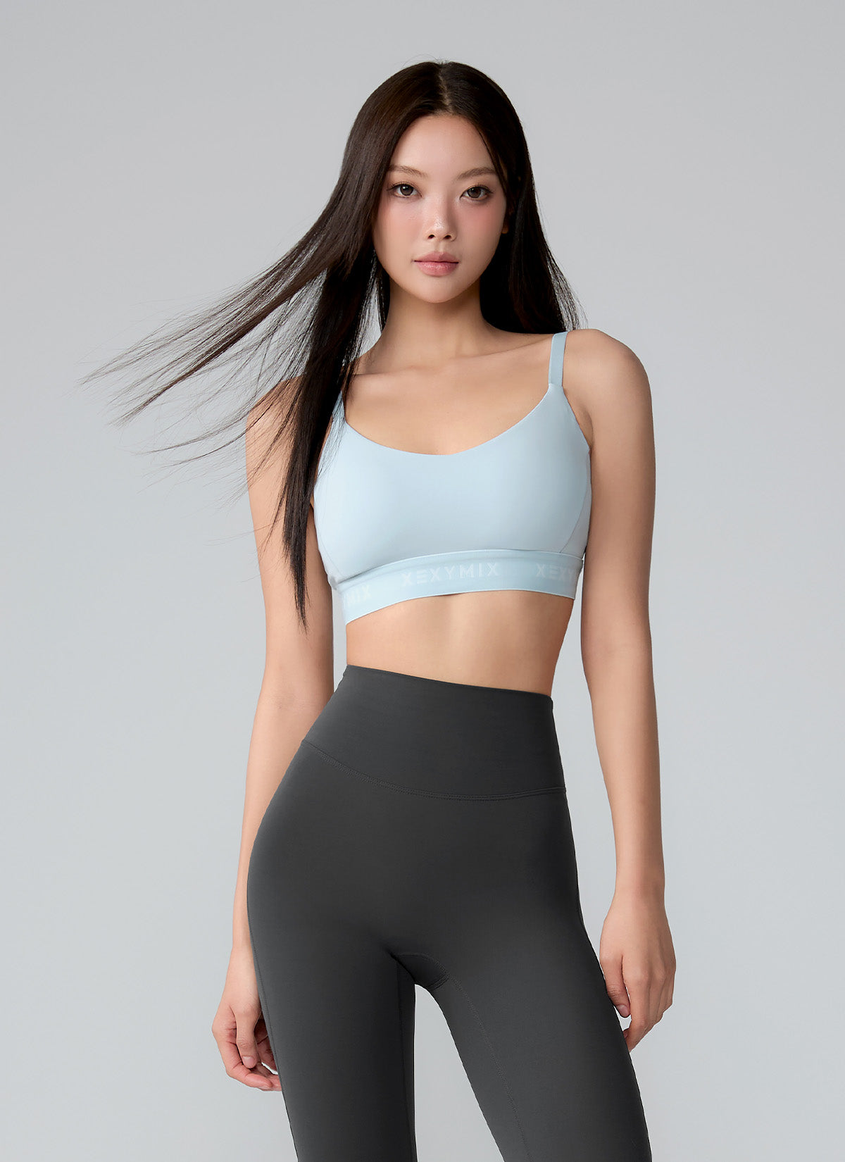 Black Label Signature Power Rise Logo Band Bra