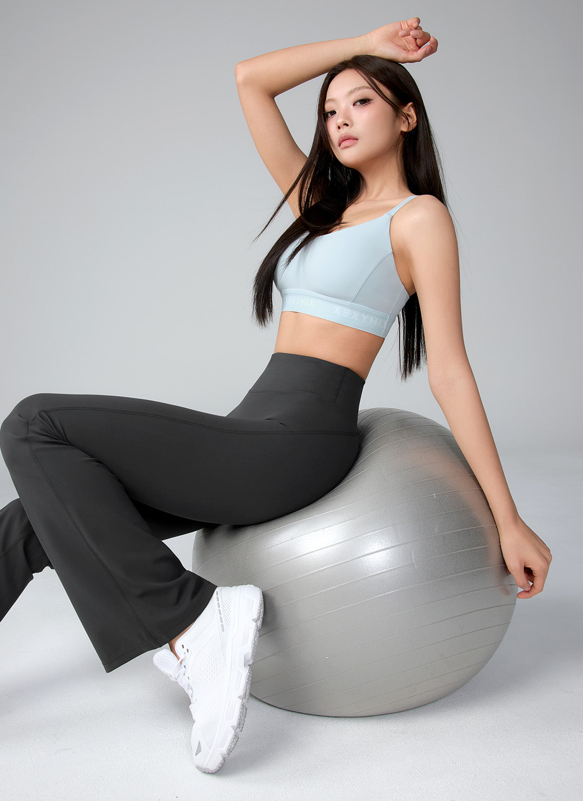 Black Label Signature Power Rise Logo Band Bra