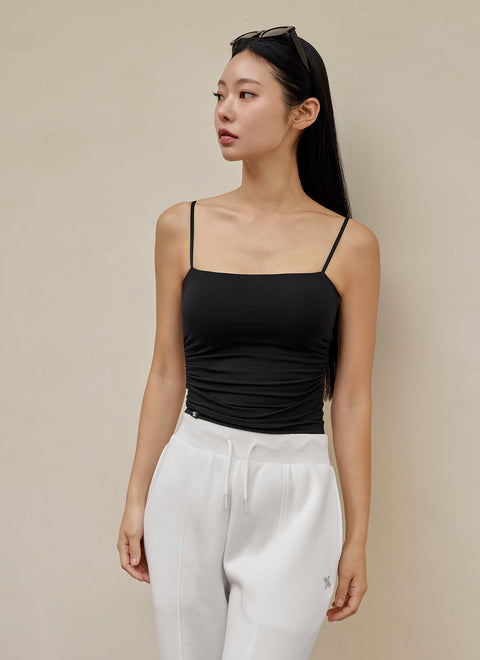 More Smooth Shirring Tank Top