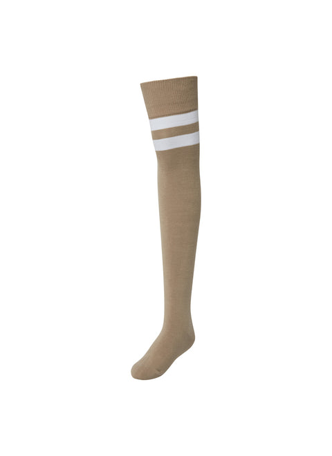 Double Line Over Knee Socks