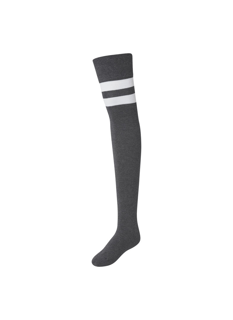 Double Line Over Knee Socks