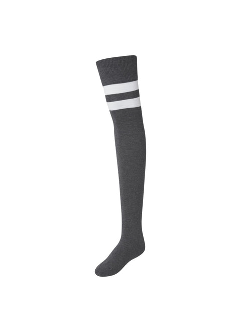 Double Line Over Knee Socks