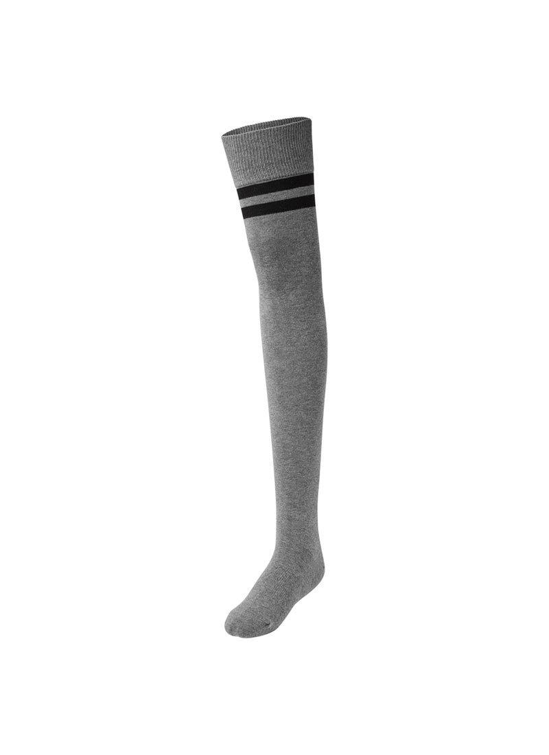 Double Line Over Knee Socks