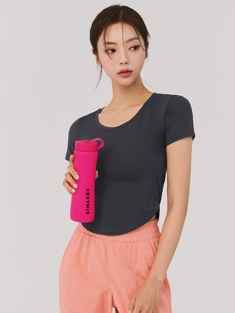 XELLA Light Round Cropped Top