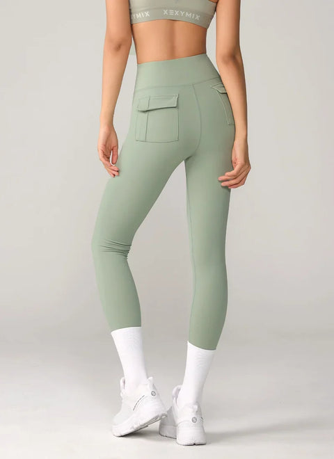 [2 FOR] Black Label 360N Hip Pocket Leggings