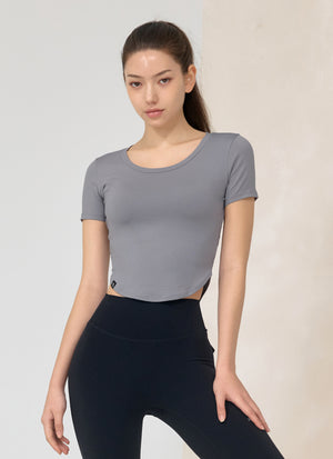 XELLA Light Round Cropped Top (NEW COLORS)
