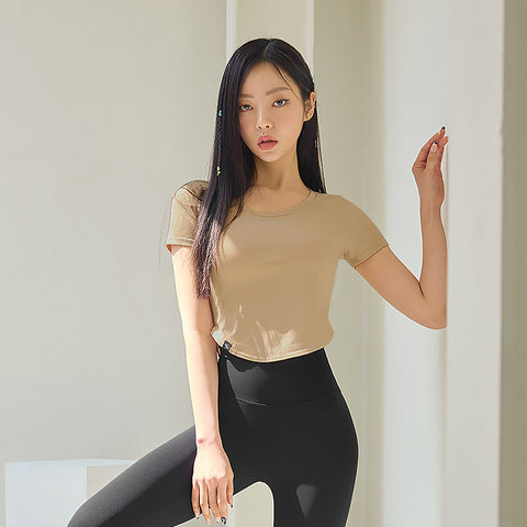 XELLA Light Round Cropped Top