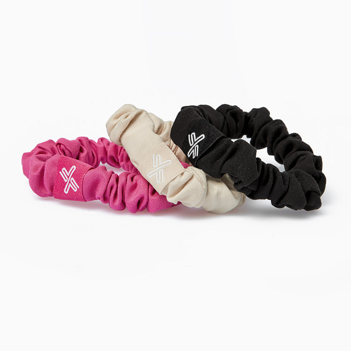 Logo Skinny Scrunchie Set