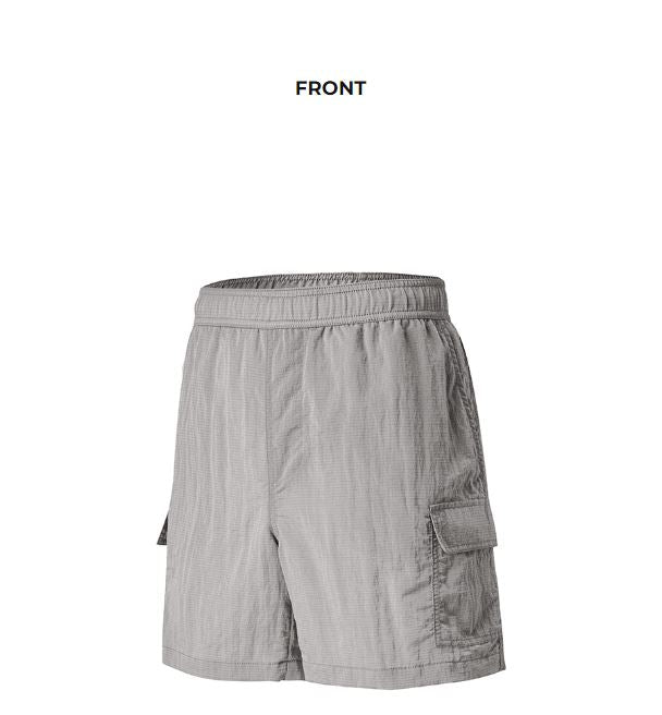 nylon metal 6 inch shorts