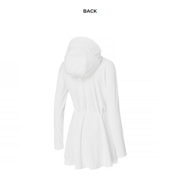 Multi cover-up dress zip-up