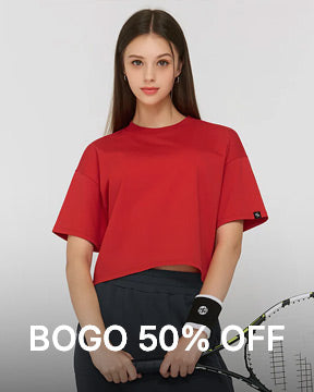 Cool Touch Basic Crop T-shirts