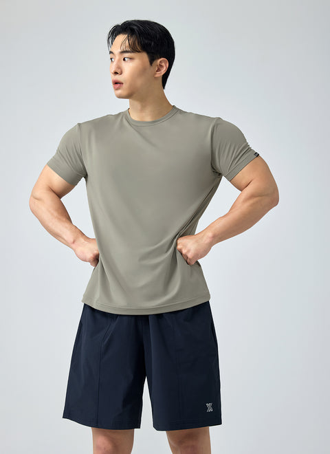 Ice Feather Muscle Fit Short Sleeve