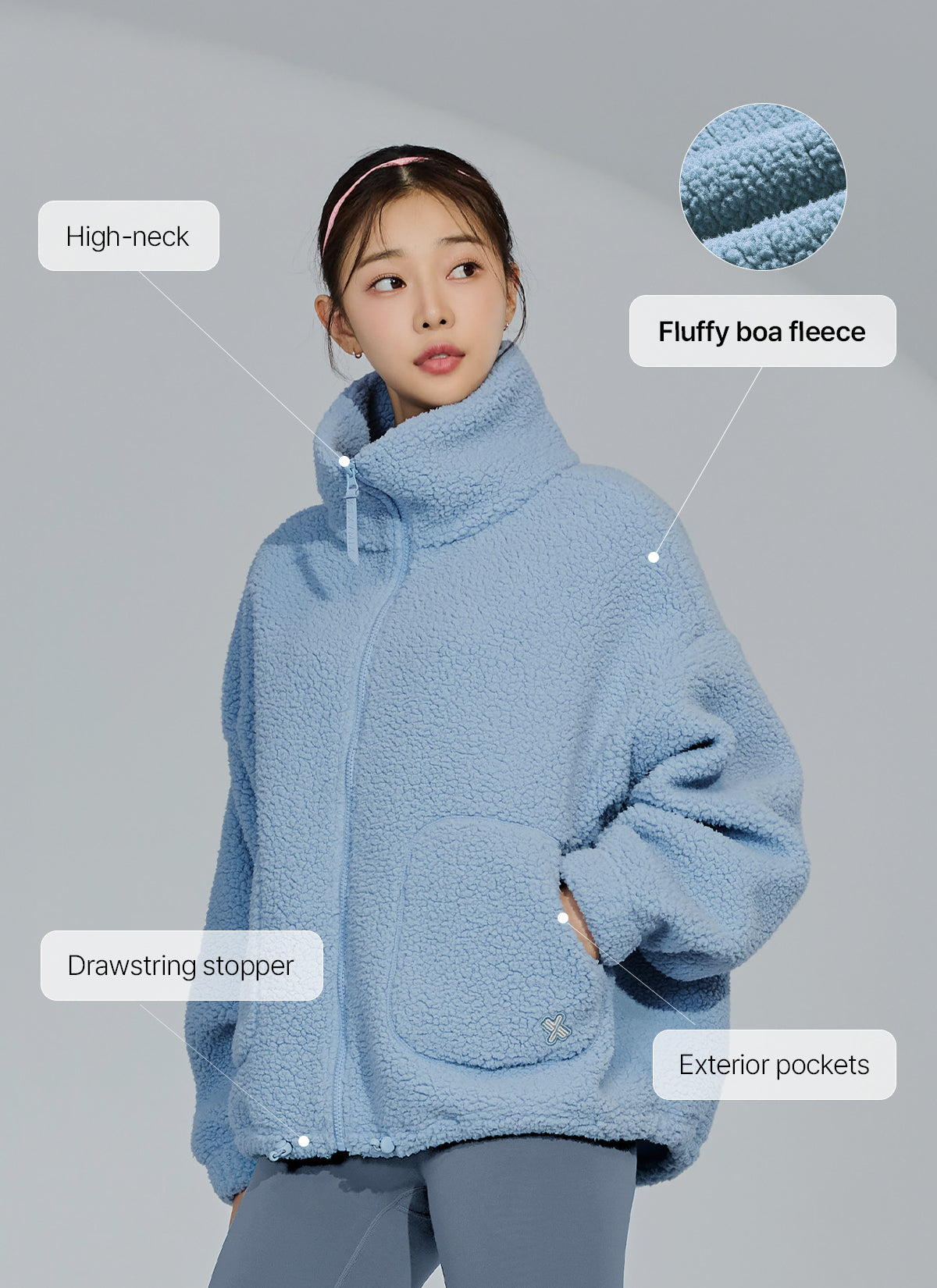 Sherpa High-neck Jumper