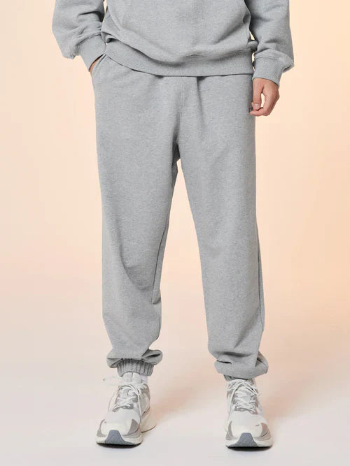 Small Letter Sweater Jogger Pants