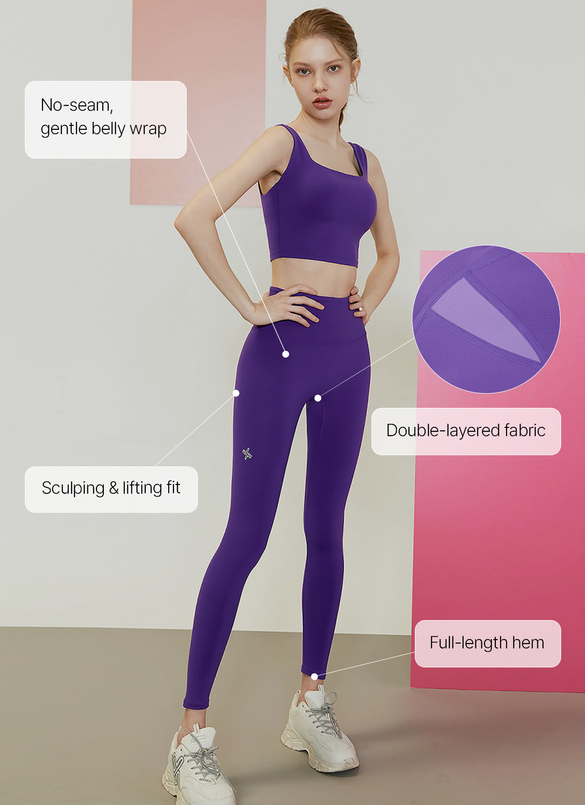 Body Sculpt Tight-Fit Leggings