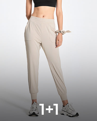 Medium Feather In-Band Jogger Pants