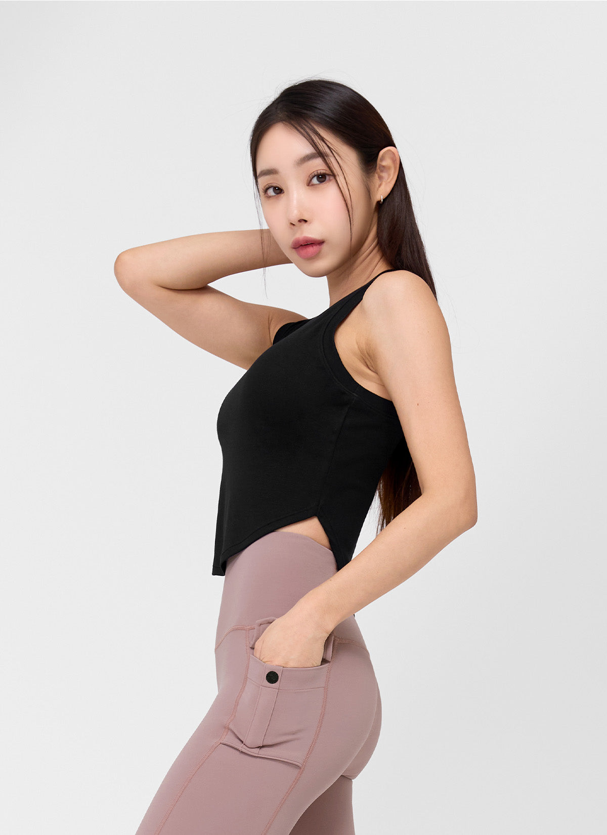 Soft Tension Crop Sleeveless