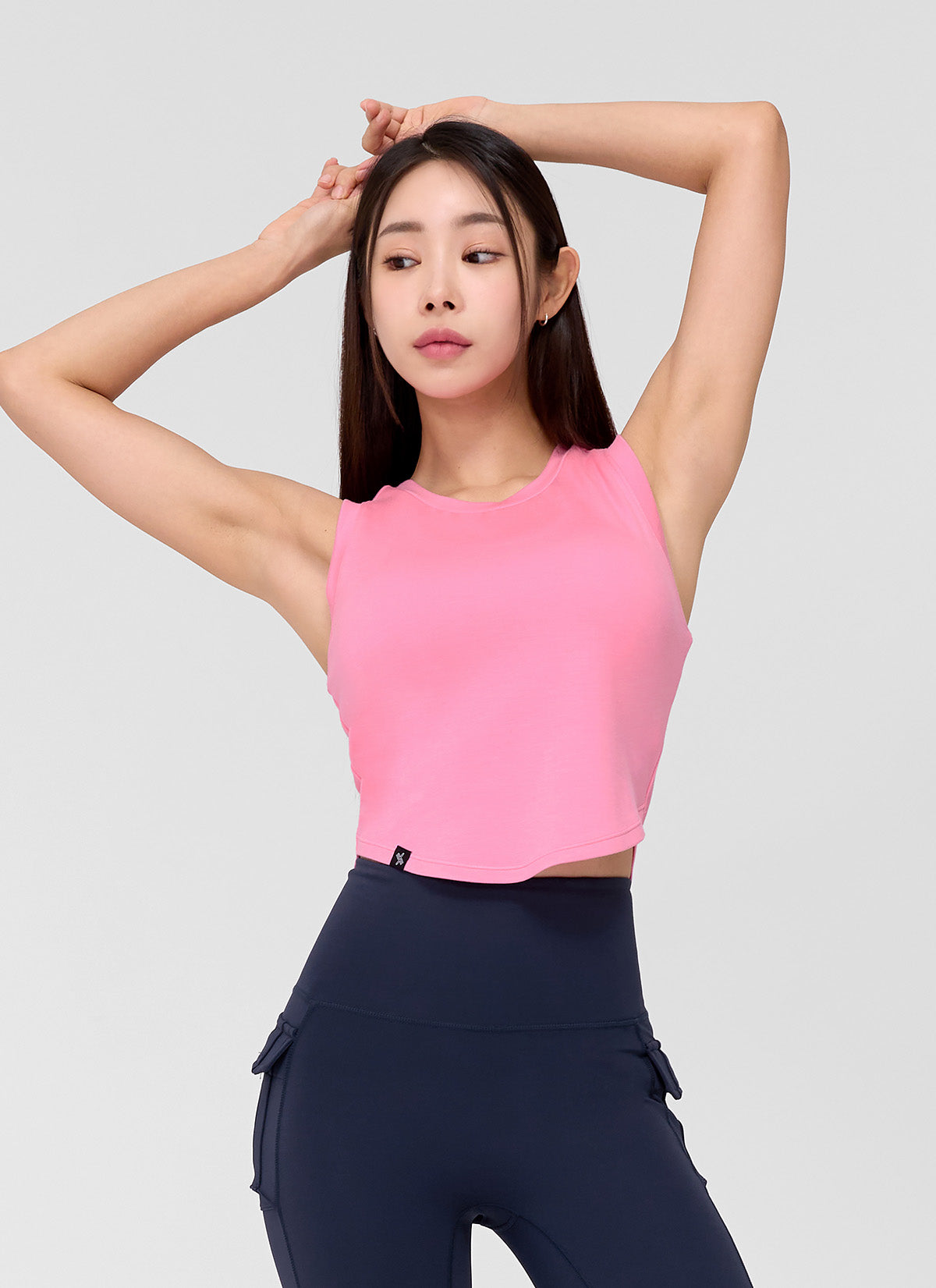 Soft Tension Crop Sleeveless