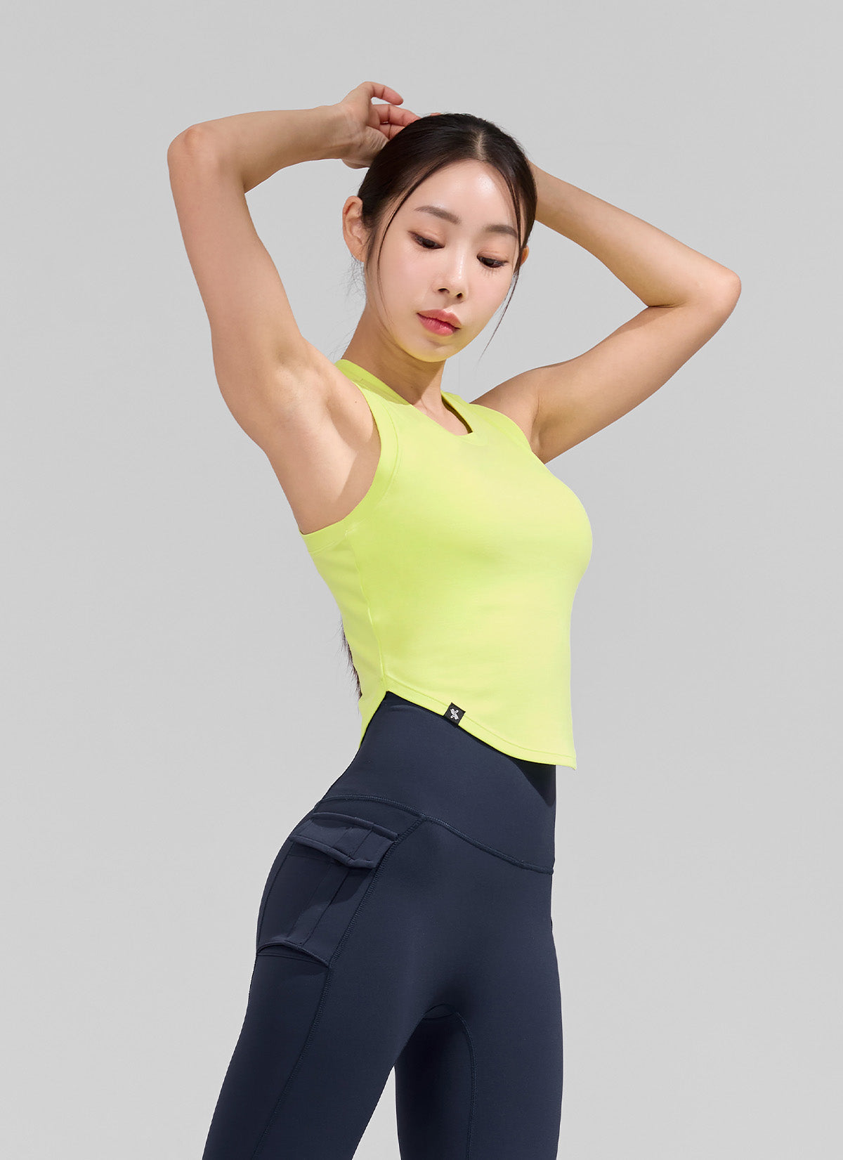 Soft Tension Crop Sleeveless