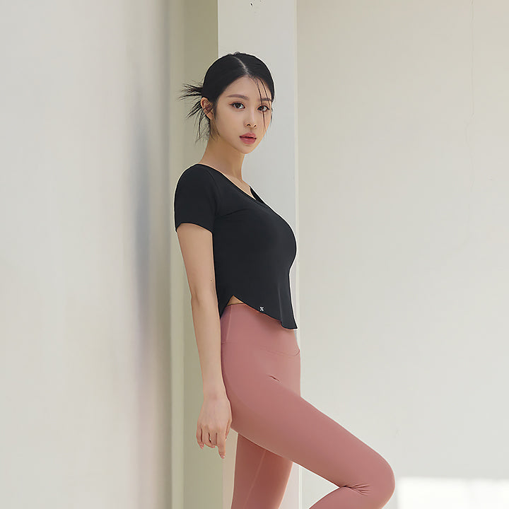 XELLA Light Round Cropped Top