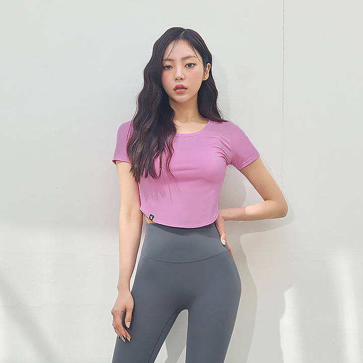 XELLA Light Round Cropped Top