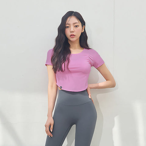 XELLA Light Round Cropped Top