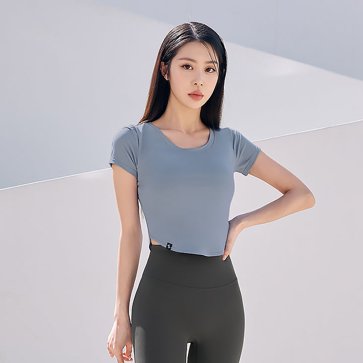 XELLA Light Round Cropped Top