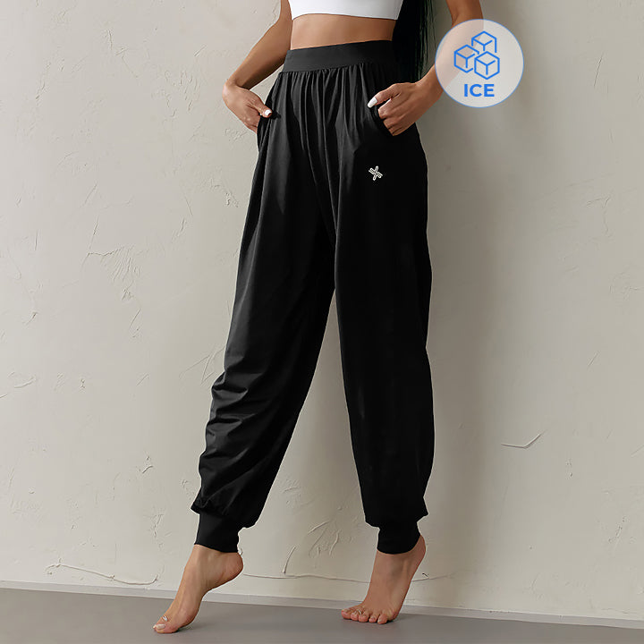 Relax Feather Jogger Fit Harem Pants