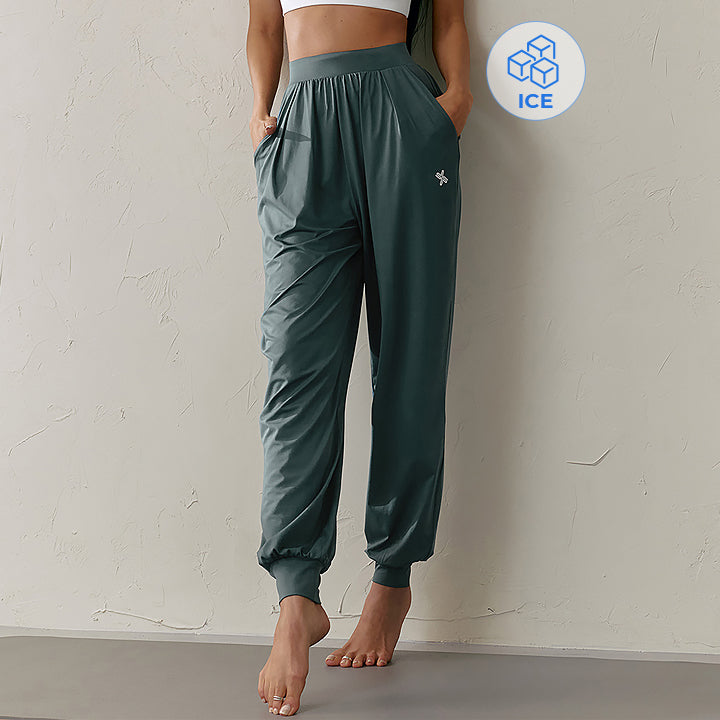 Relax Feather Jogger Fit Harem Pants