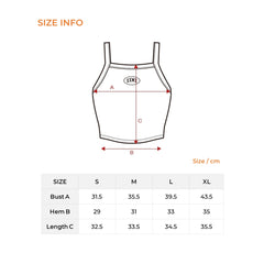 [2 FOR $55.5]Ribbed Tension In-pad Sleeveless