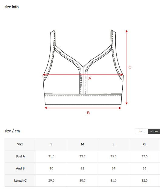 Black Label Life V Curve Bra Top