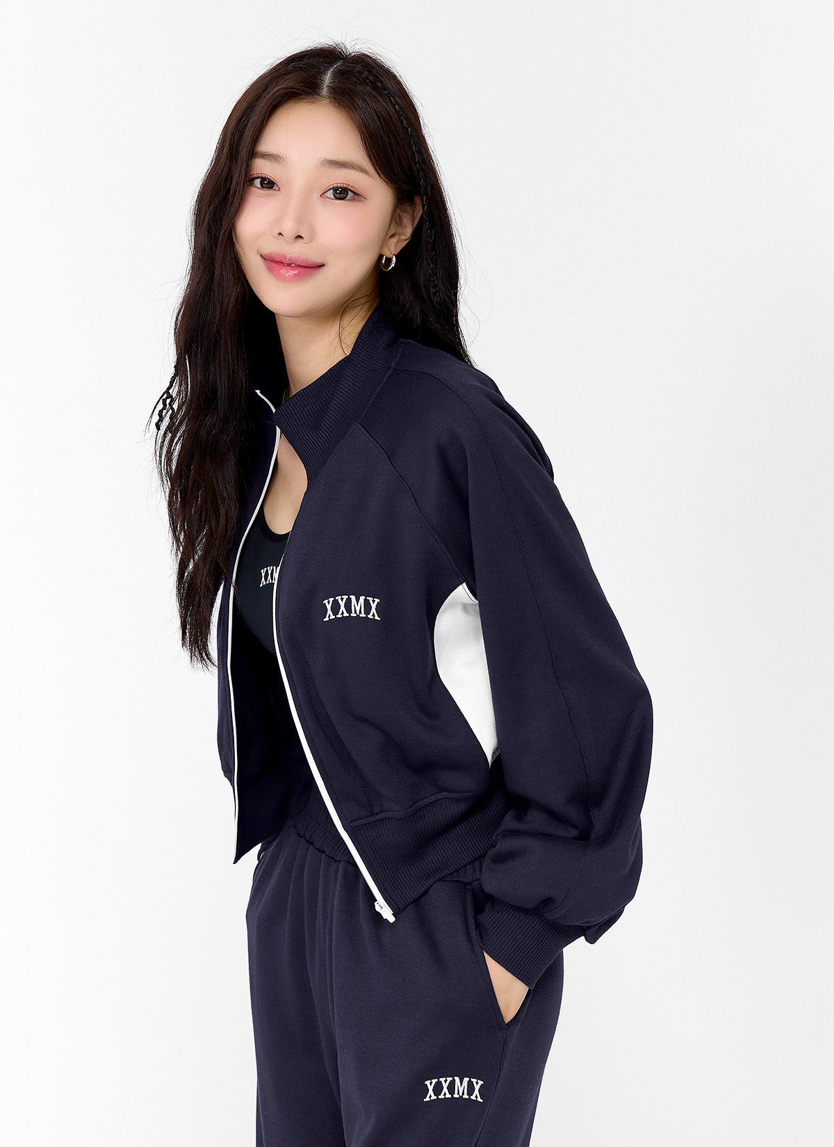 Mellow Line Zip-up Jacket