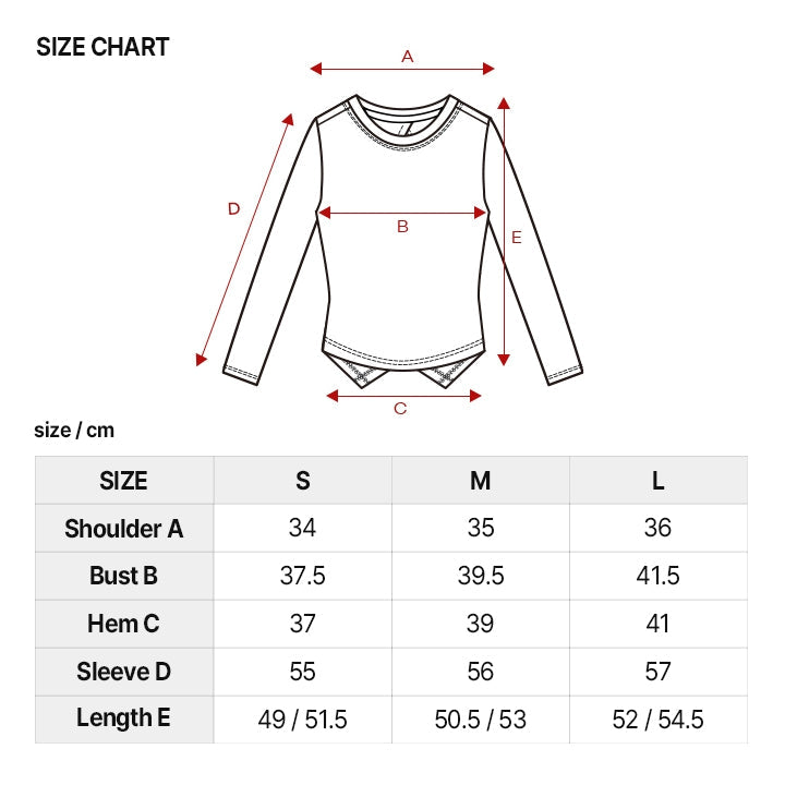 Back Open Long Sleeve