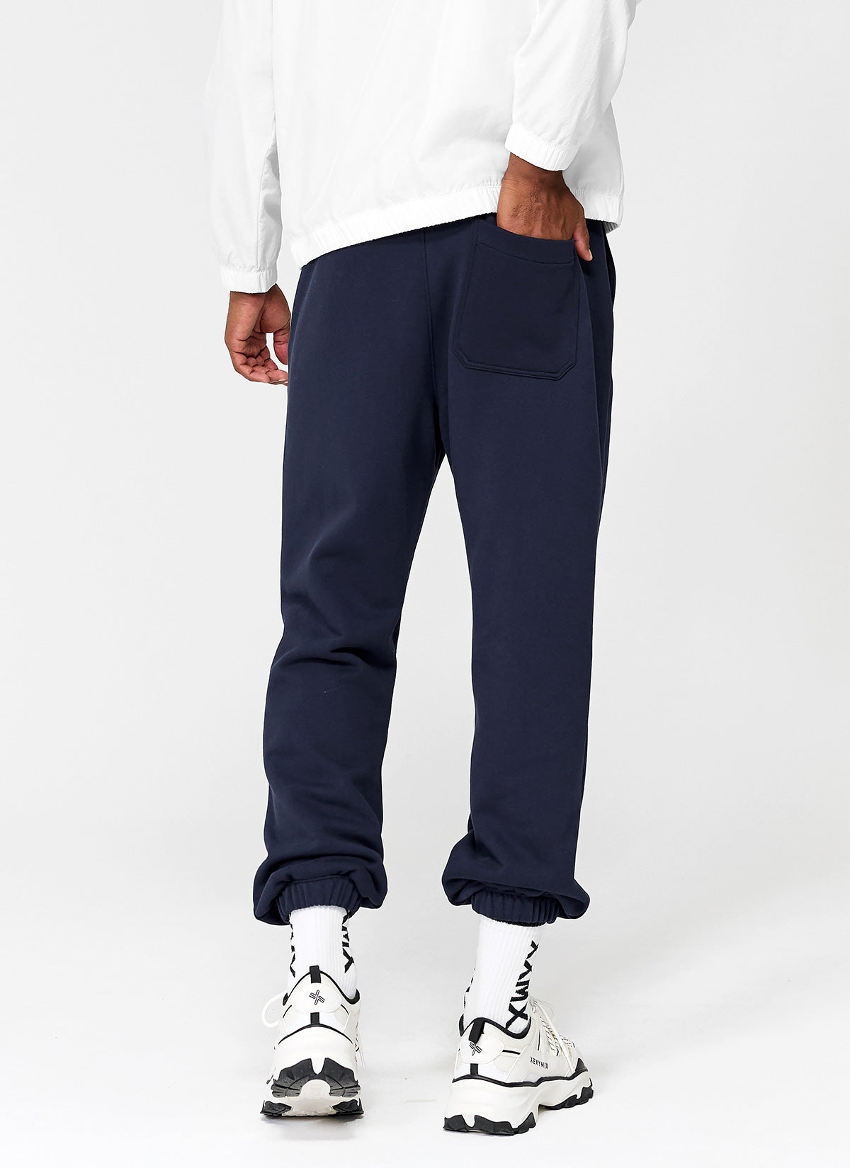 French Terry Loose Fit Jogger Pants