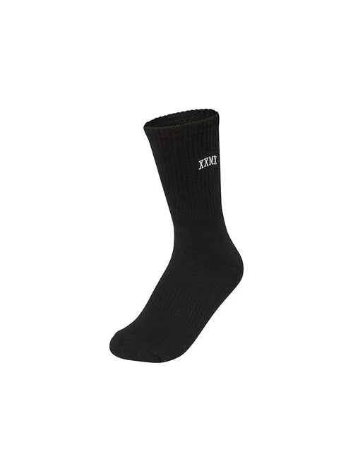 Embroidered Logo Crew Socks