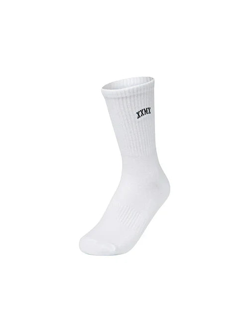 Embroidered Logo Crew Socks