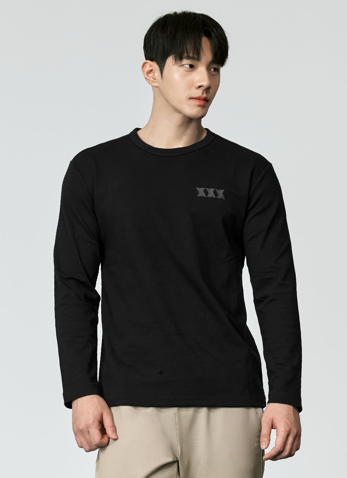 Muscle Fit Dual Long Sleeve Top
