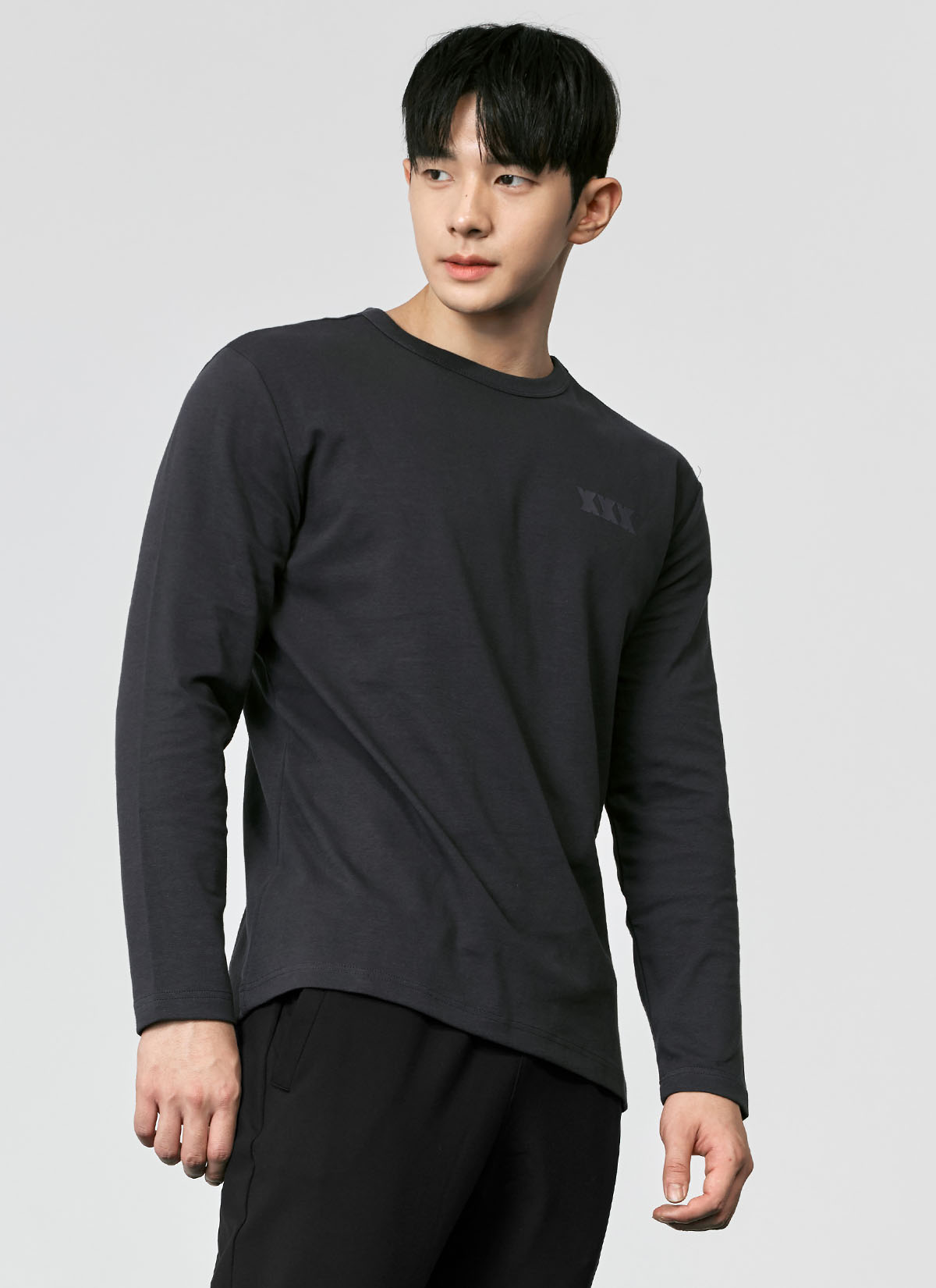 Muscle Fit Dual Long Sleeve Top