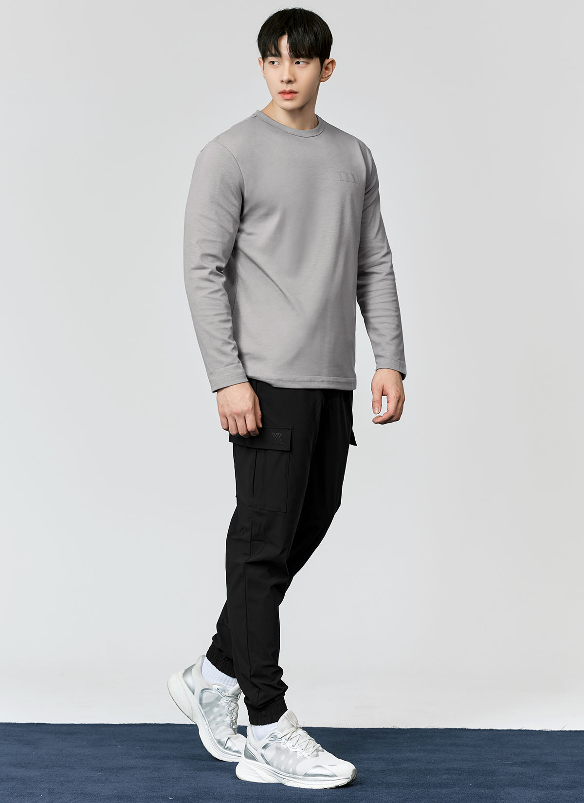 Muscle Fit Dual Long Sleeve Top
