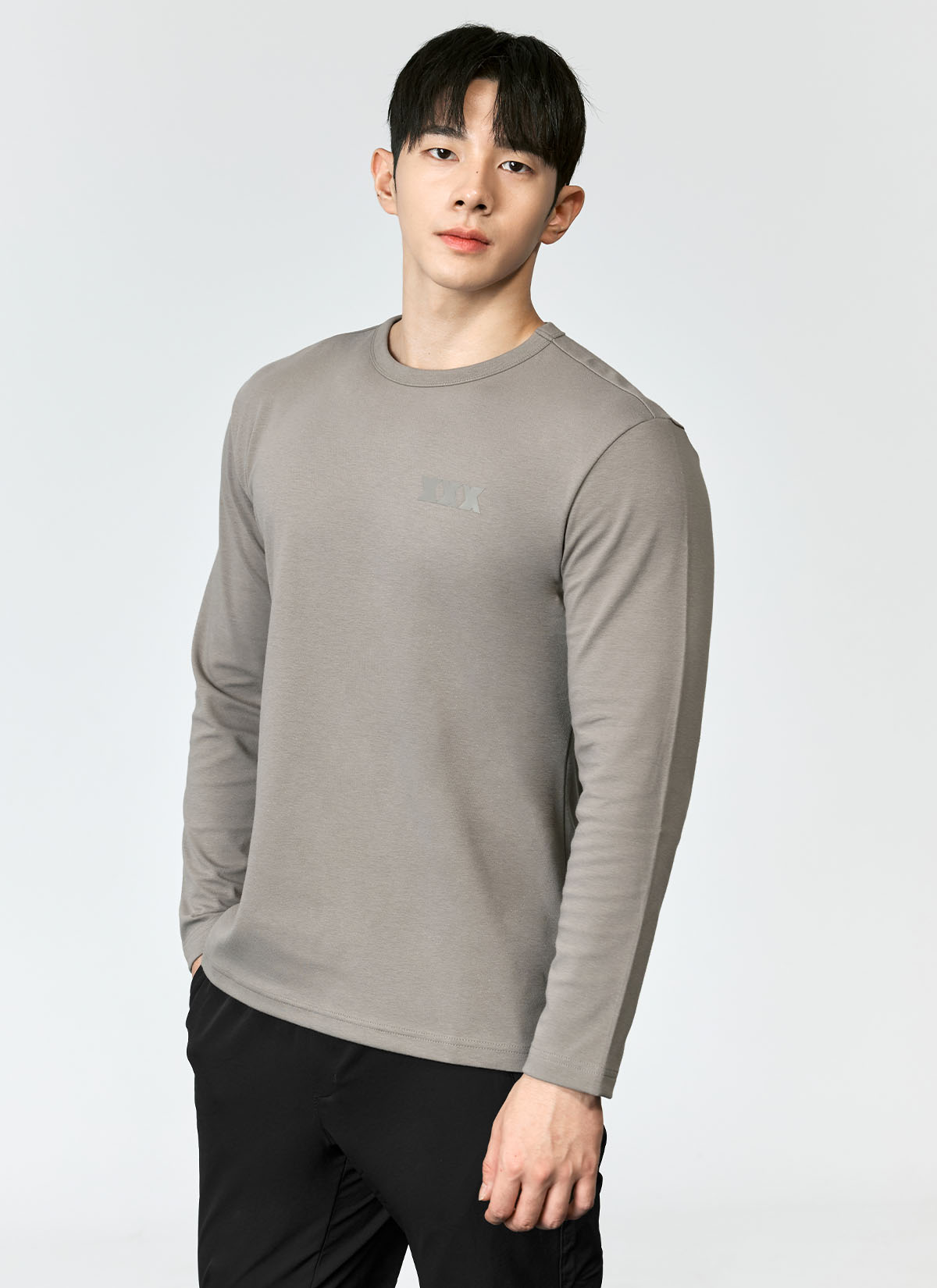 Muscle Fit Dual Long Sleeve Top