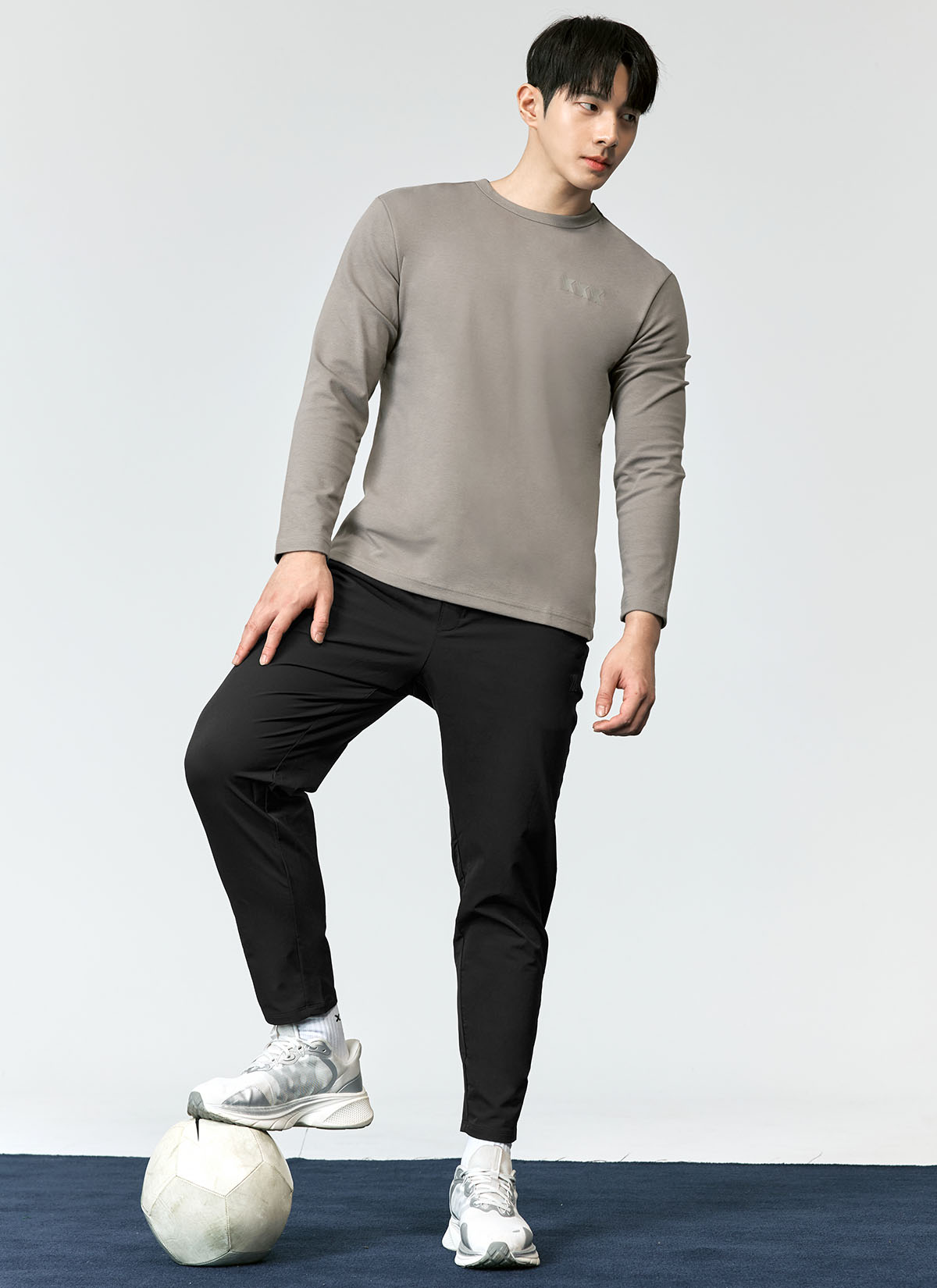 Muscle Fit Dual Long Sleeve Top