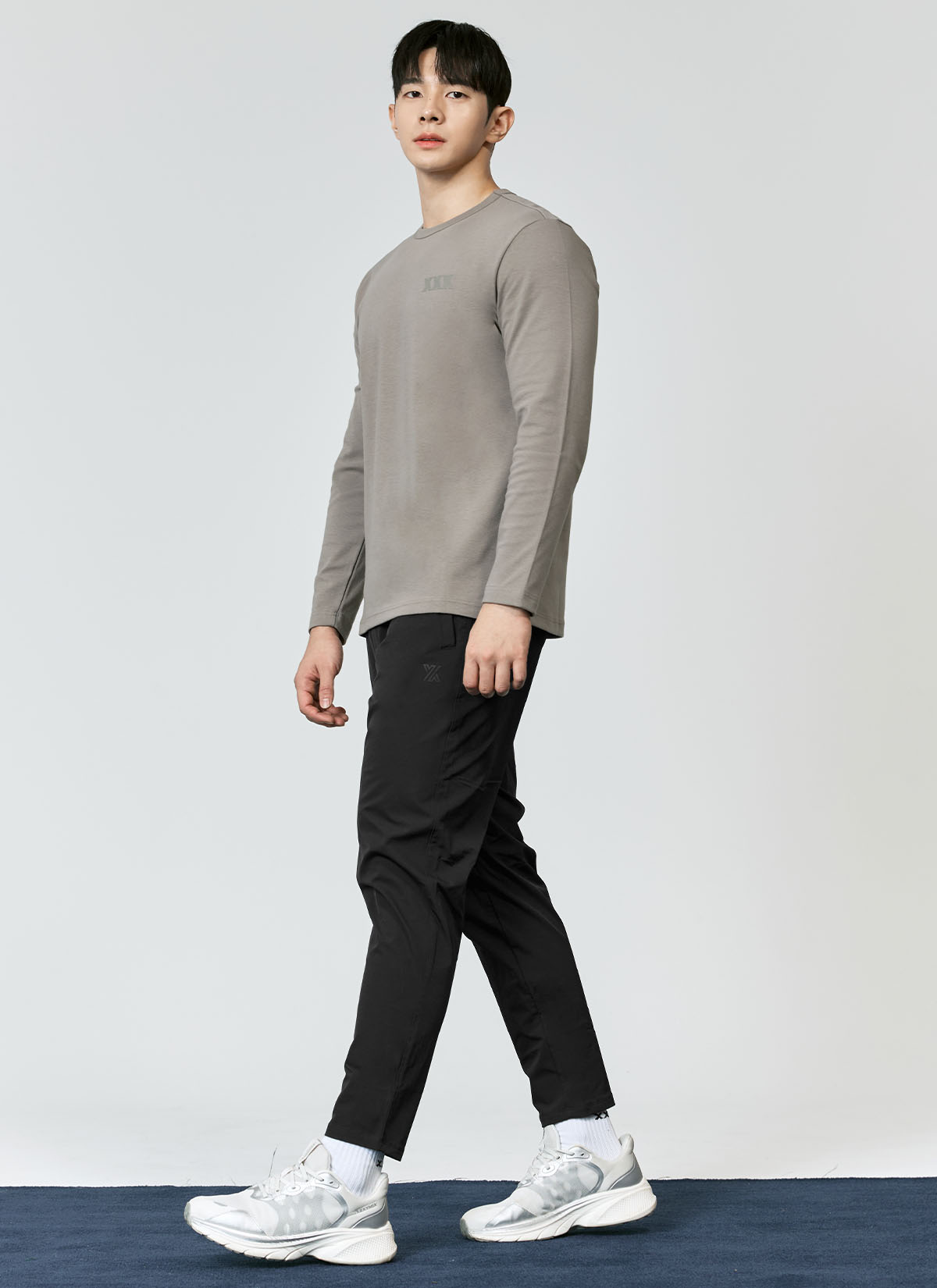 Muscle Fit Dual Long Sleeve Top