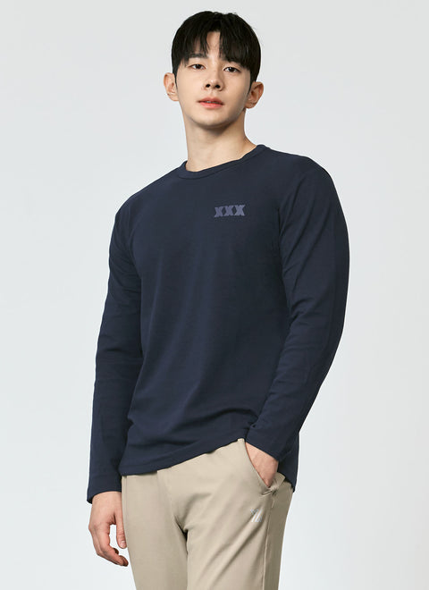 Muscle Fit Dual Long Sleeve Top