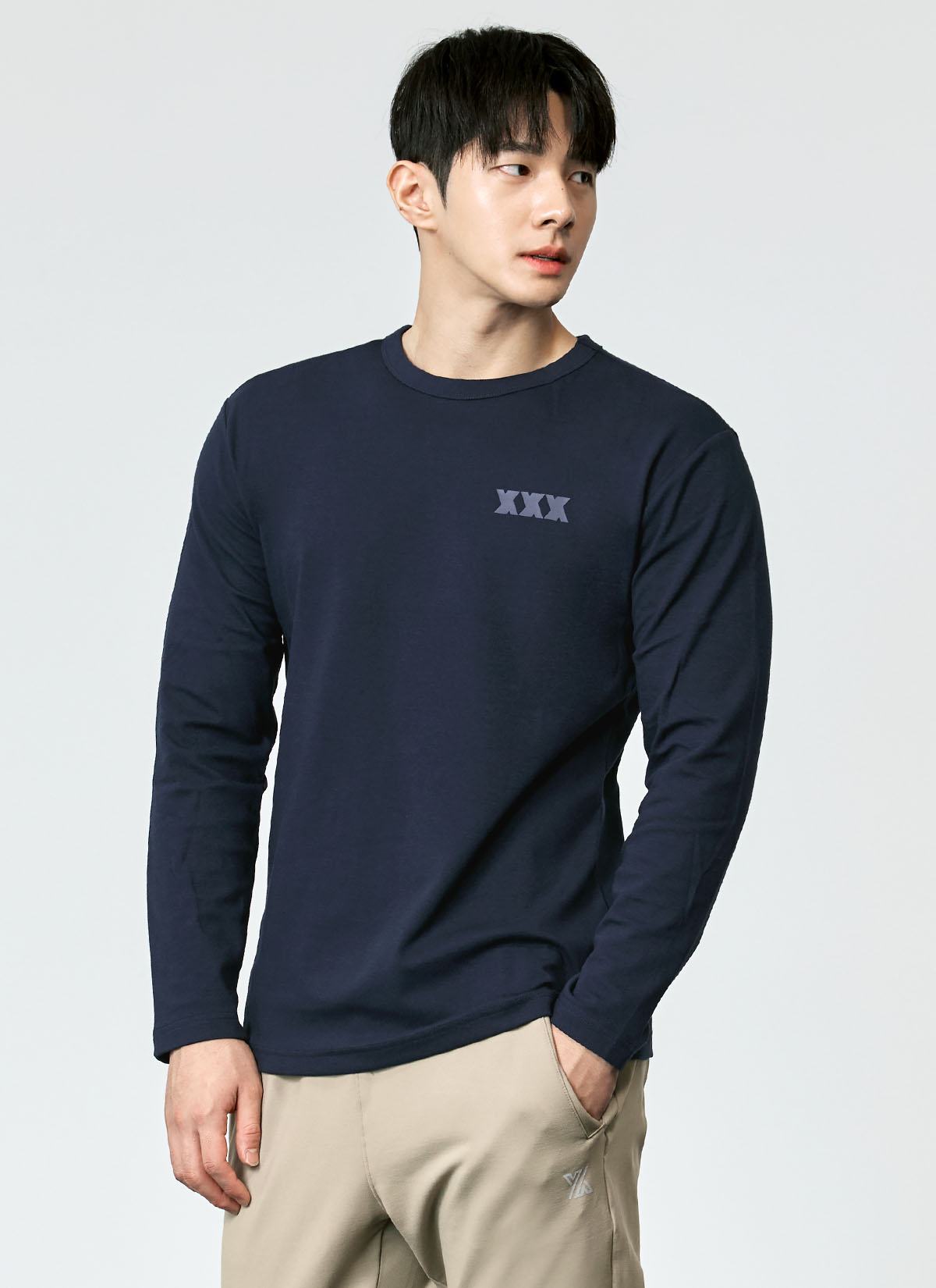 Muscle Fit Dual Long Sleeve Top