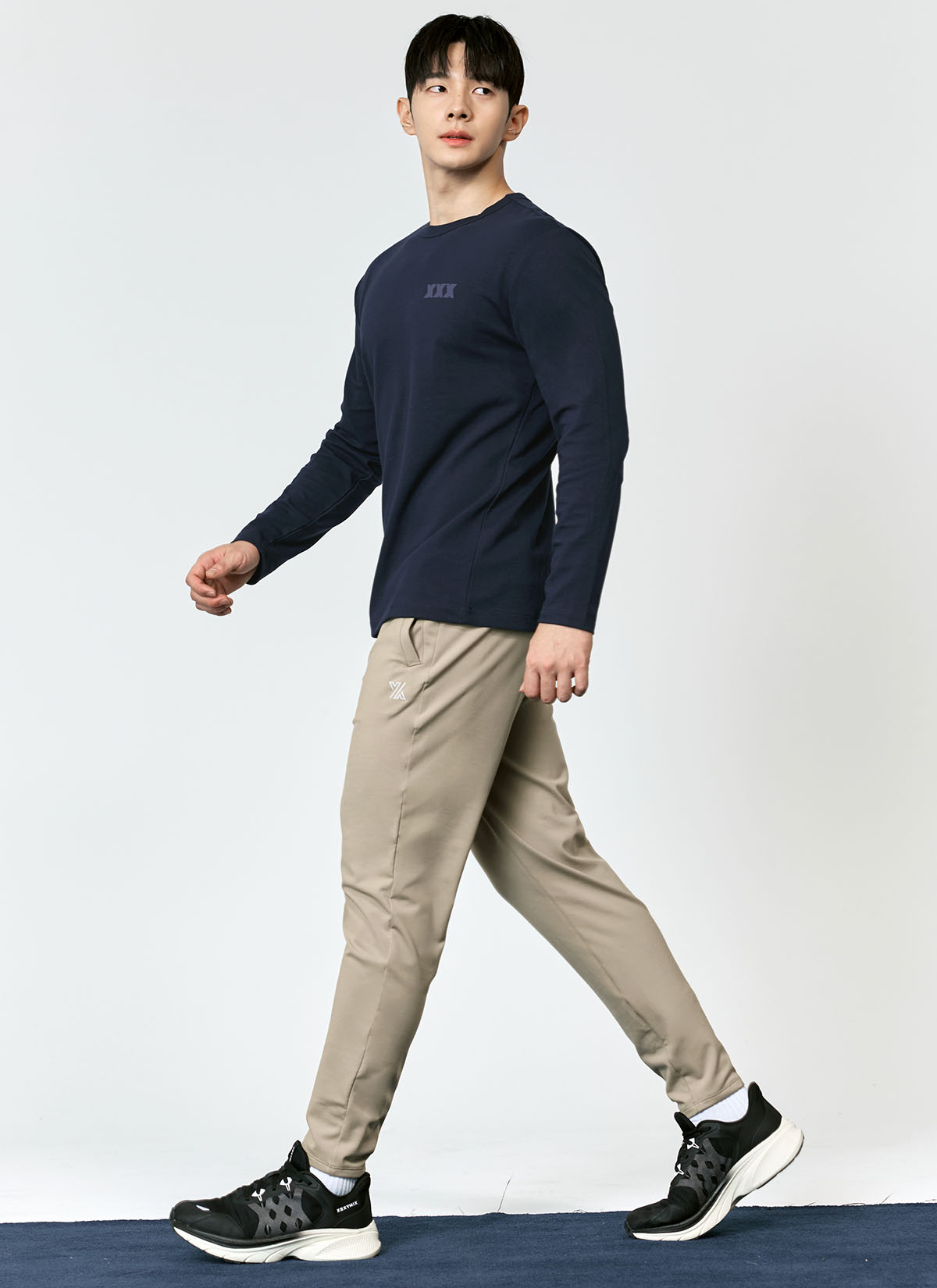 Muscle Fit Dual Long Sleeve Top