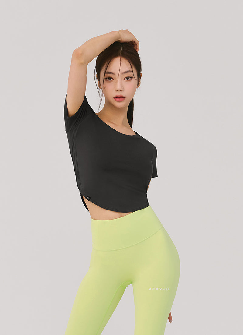 XELLA Light Round Cropped Top