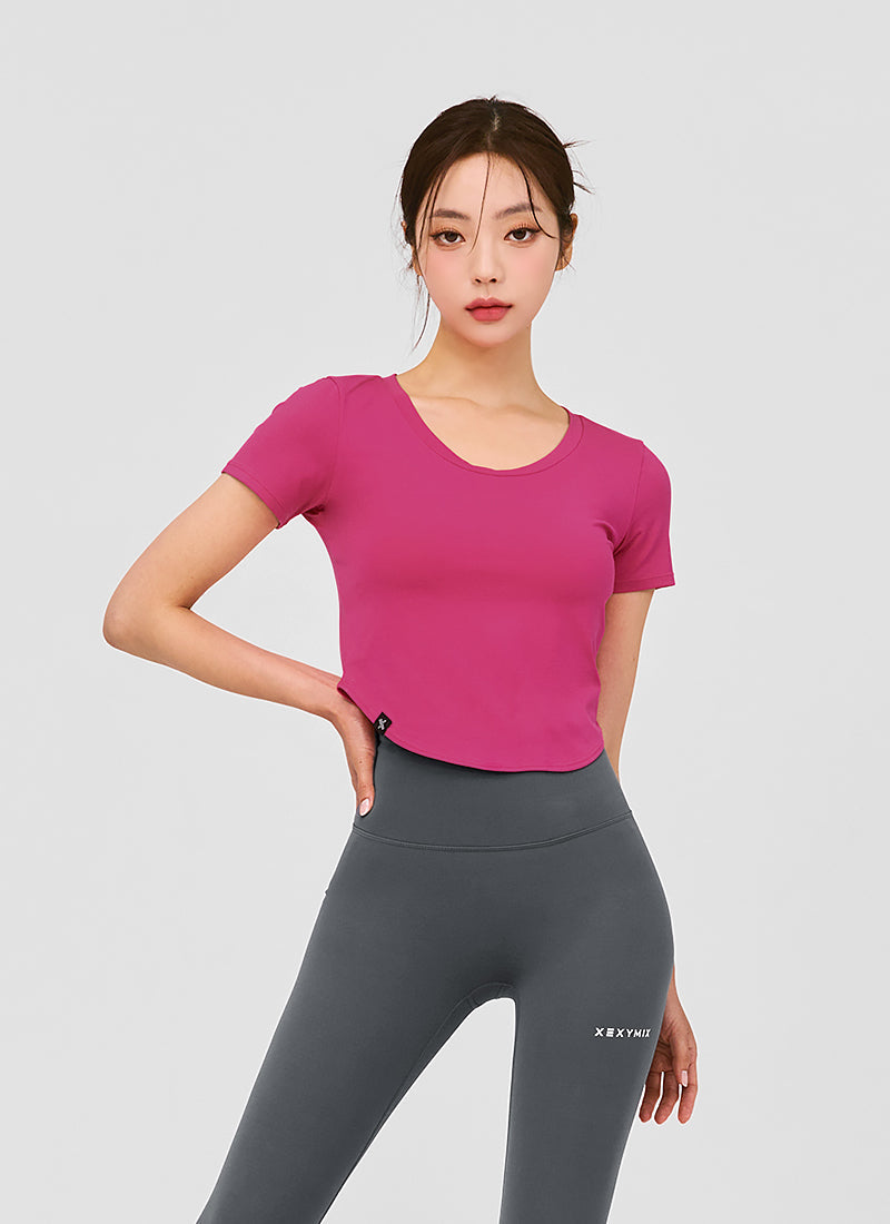 XELLA Light Round Cropped Top