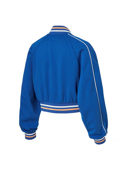 Stadium Crop Varsity Jacket