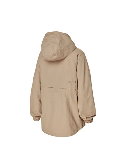 Hood Out String Windbreaker