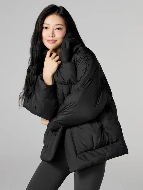 High Neck Rap Padding Jacket